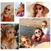 Cute Kids Sunglasses Parent Child Frosted Eyeglasses New 1-8Year Old Baby Decorative Sun Glasses Trendy Eyewear
