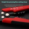 Industrial Multi Task Wire Stripper Tool For Electricians Convenient Design With Piercing Alloy Cutter Comfortable Grip