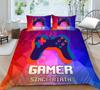 3D Luxury Bedding Set Children's Game Mouse Pattern Quilt Cover and Pillowcase 2 or 3 Full-size Washable Comfortable Bedding
