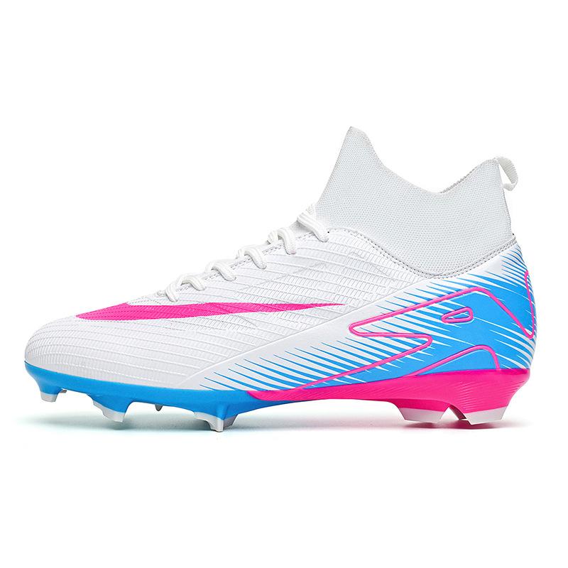 Genuine new football shoes, men's and women's adult high-top long nails, youth broken nails, student children's professional competition training sho