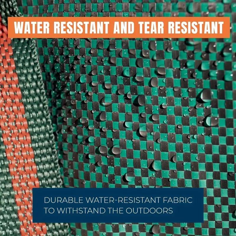 1 Pack, 72-gallon Reusable Garden Leaves Debris Garbage Bag, Outdoor Camping Foldable Trash Can Portable Camping Garden Bin Bag