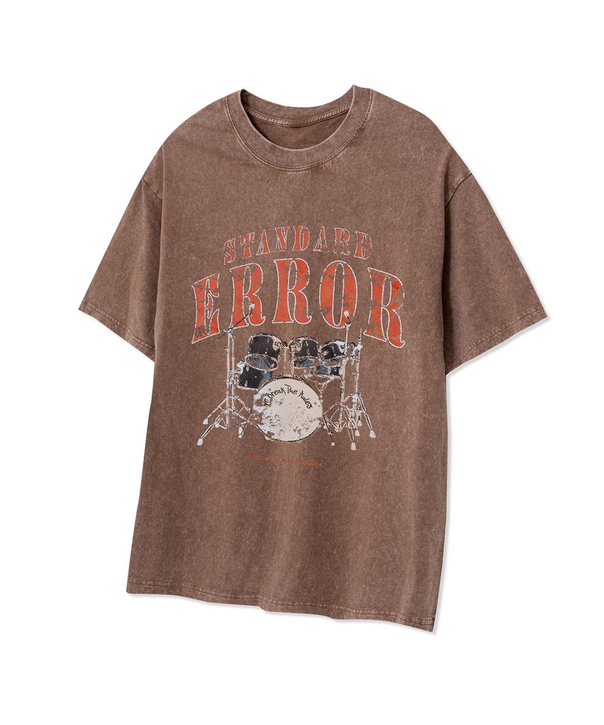 STANDARDERROR [2Pack] Pigment Short Sleeve T-Shirt Package (8 Types) (B Type)