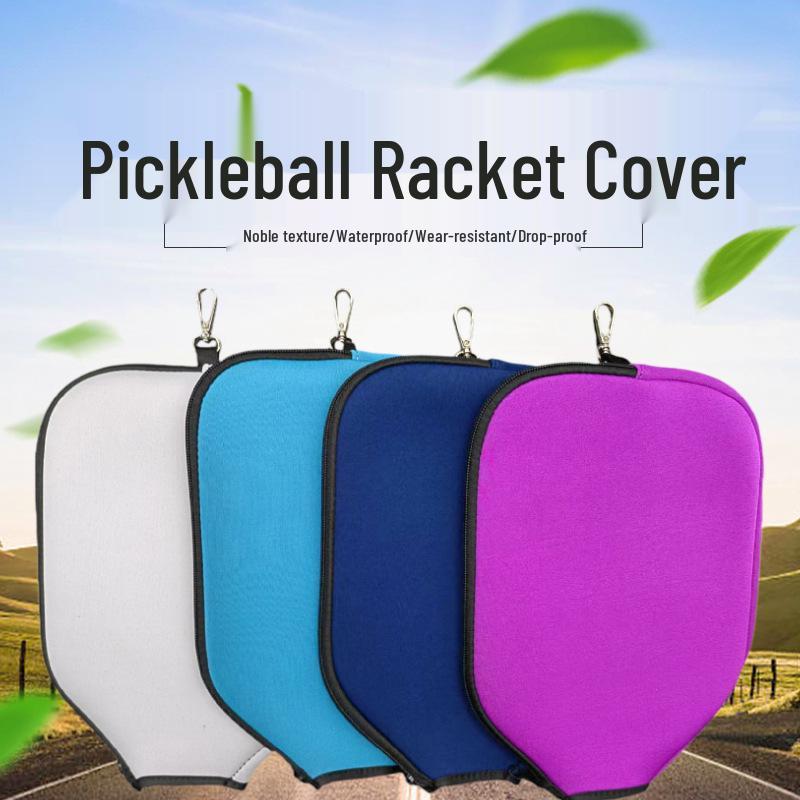 Neoprene Waterproof Pickleball Racket Sleeve – Wear-Resistant, Drop-Proof, Customizable Logo