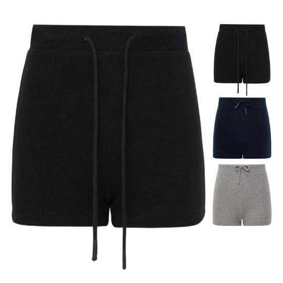 Women Sport Shorts Elastic Waistband Adjustable Drawstring Summer Outdoor Shorts Low-rise Gym
