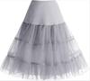 Vintage Boneless Wedding Dress Mesh Skirt Colorful Underskirt Tutu Skirt Wedding Stage Performance Skirt Theme Dress