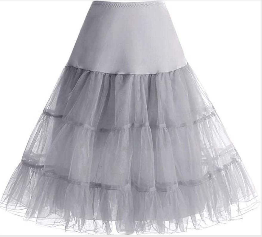 Vintage Boneless Wedding Dress Mesh Skirt Colorful Underskirt Tutu Skirt Wedding Stage Performance Skirt Theme Dress