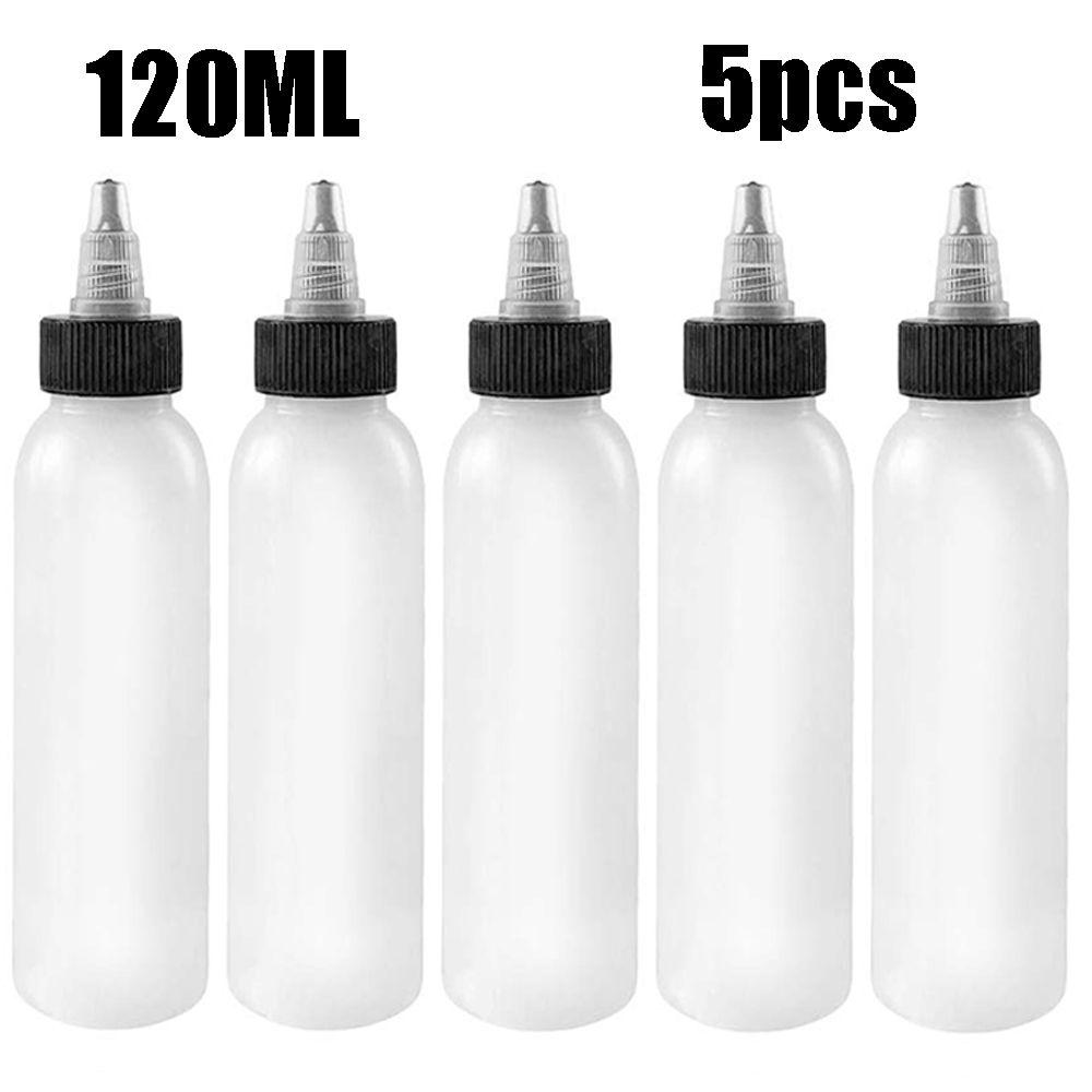 

Clear Makeup Tools Plastic Dropper Bottles Refillable Bottles Pigment Container Tattoo Ink Bottles 30ml-1
