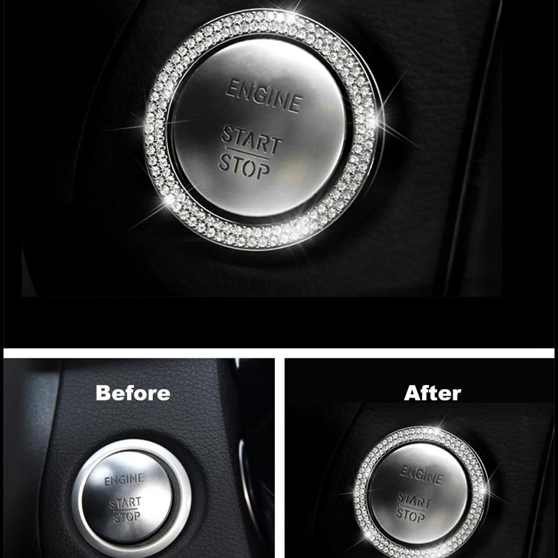 Diamond Sticker For Mercedes Benz GLA200 CLA220CLA260 CLA200 Car Interior Decoration Accessories Sticker Dedicated Car