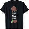 Owoce Kiwi Styl Retro Postarzany Vintage Koszulka z Owocami Kiwi