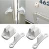 2 Sets Caravan Door Retainer Catch Nylon Door Stop Retaining Catch Latch for RV Caravan Camper Motorhome Boat Door Retainer Holder Door Stopper