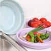 MENGNI Multifunction Vegetable Fruit Basin Creative Folding Basin Portable Collapsible Fruit Tray Home Washing Tools