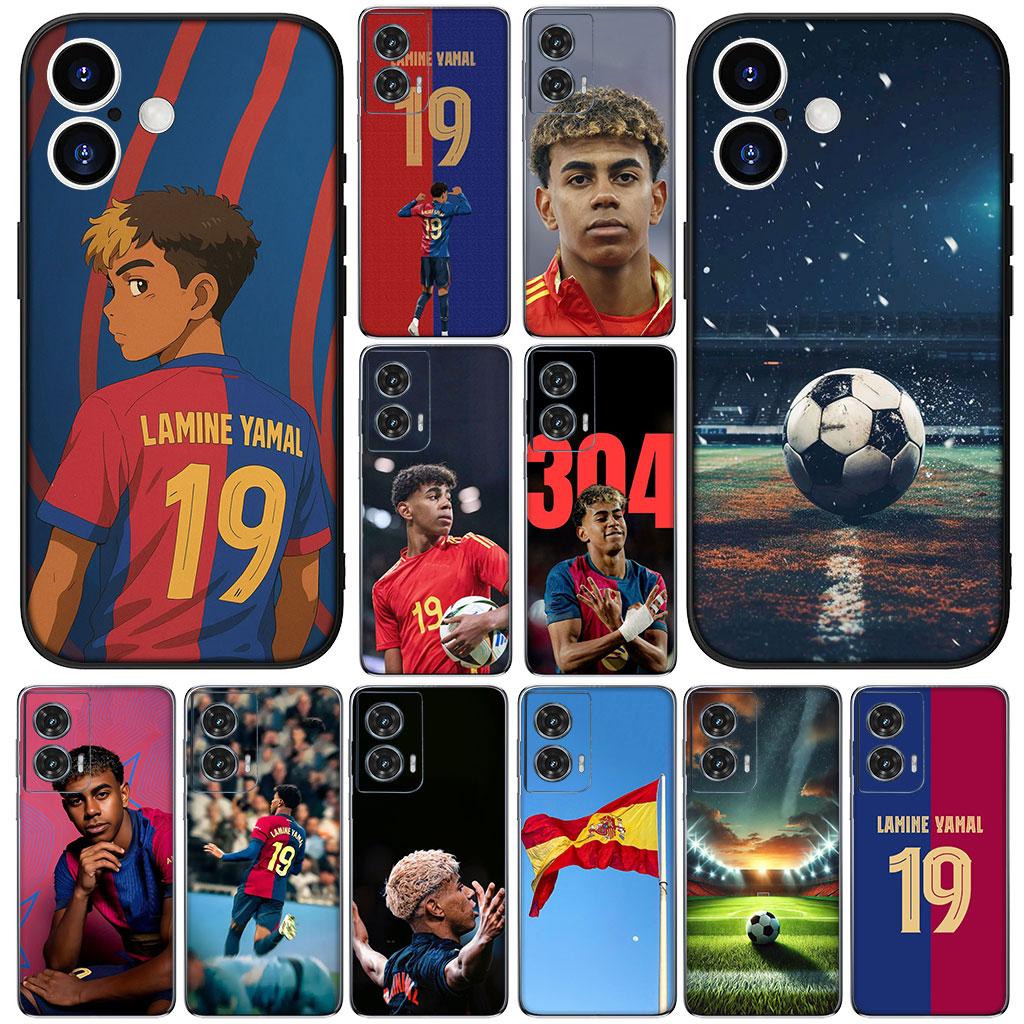 Football Star No 19 Spain Footballer No 19 for Apple iPhone 17 16 Plus 13 12 Pro Max Mini X XR ProMax 16E 15+ 16Plus Air Case