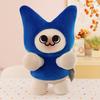 New Cute Cute Cat Series Doll Throw Pillow Elu Cat Monster Hunter Plush Toy for Girlfriend