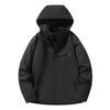 Unisex 3-in-1 Removable Waterproof Windproof Outdoor Jacket With Fleece Liner Hiking Camping Fall Winter