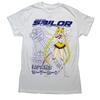 Anime Two-dimensional Sailor Moon New Adult T-shirt Summer New Retro Fashion Men and Women Streetwear
