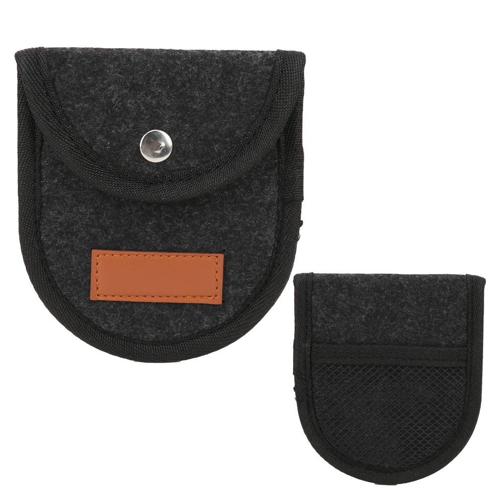 Felt Material Guitar Pick Bag Grey/Black Electric Guitar Part Plectrum Holder Case  Acoustic Guitar