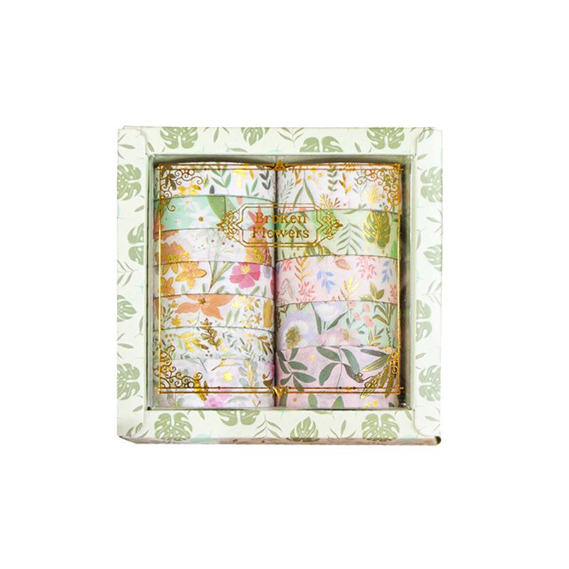 12 Rollen dekorative Notizbuchaufkleber