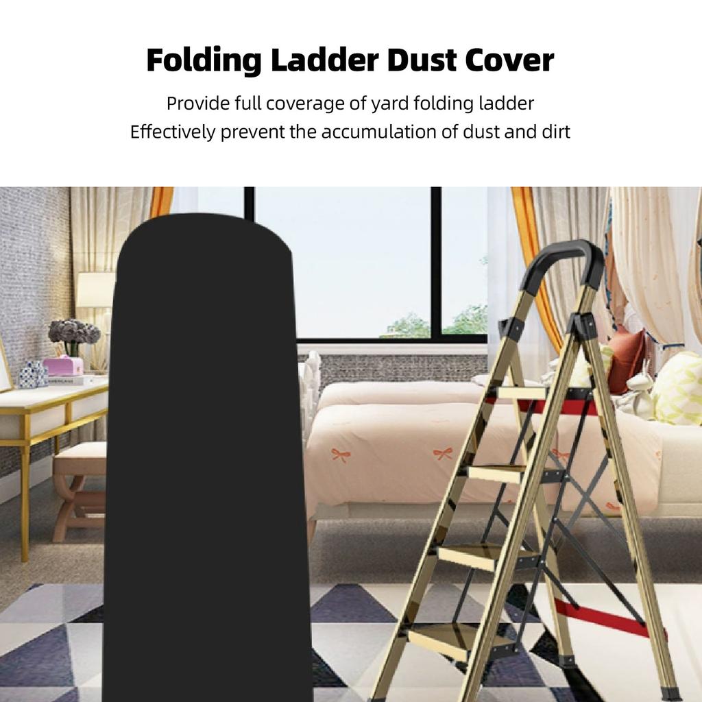 Skládací kryt na žebřík Vodotěsný Prachotěsný Skládací žebřík Polyesterový Ochranný Kryt na Dvůr Domů