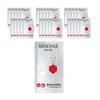 Nadri Cosmetics Mesonier Lip & Eye Cleansing Tissues, 30 Pcs, 2-pack, 2 Wipes, 30 Pcs