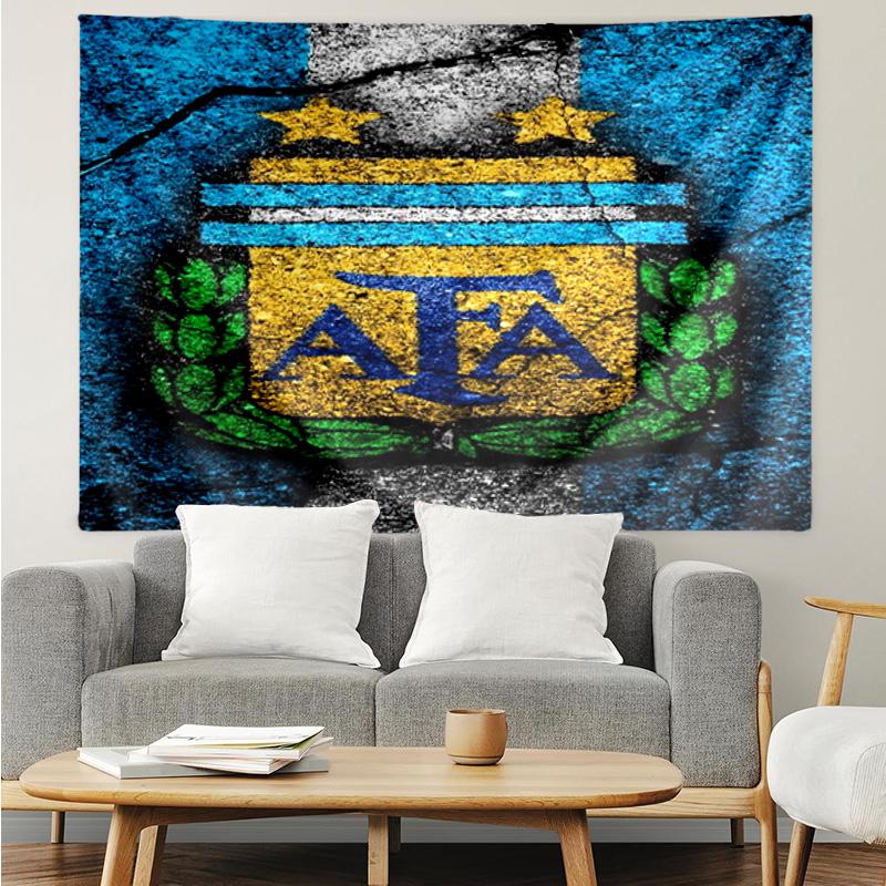 Argentina Football Club Printed Printed Tapestry, for Bedroom,Livingroom, Dormitory, Large Wall Decor, Fabric Decor Fan Birthday Gifts