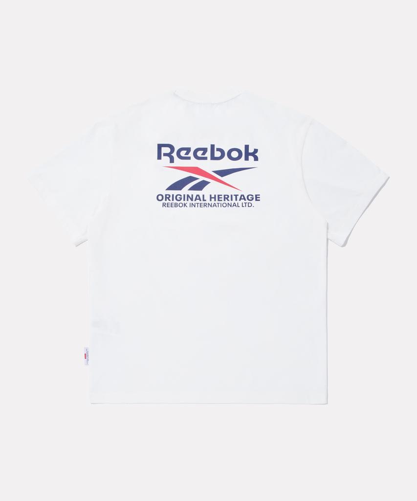 Reebok Big Vector Slogan Fresh Short Sleeve T-Shirt - White