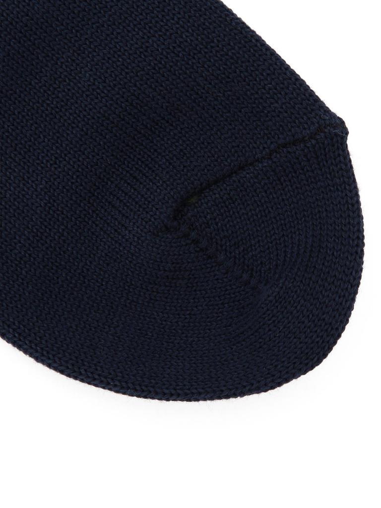 Beams Plus Men's Schoolboy Socks, Navy/Green, 0, 38430010479