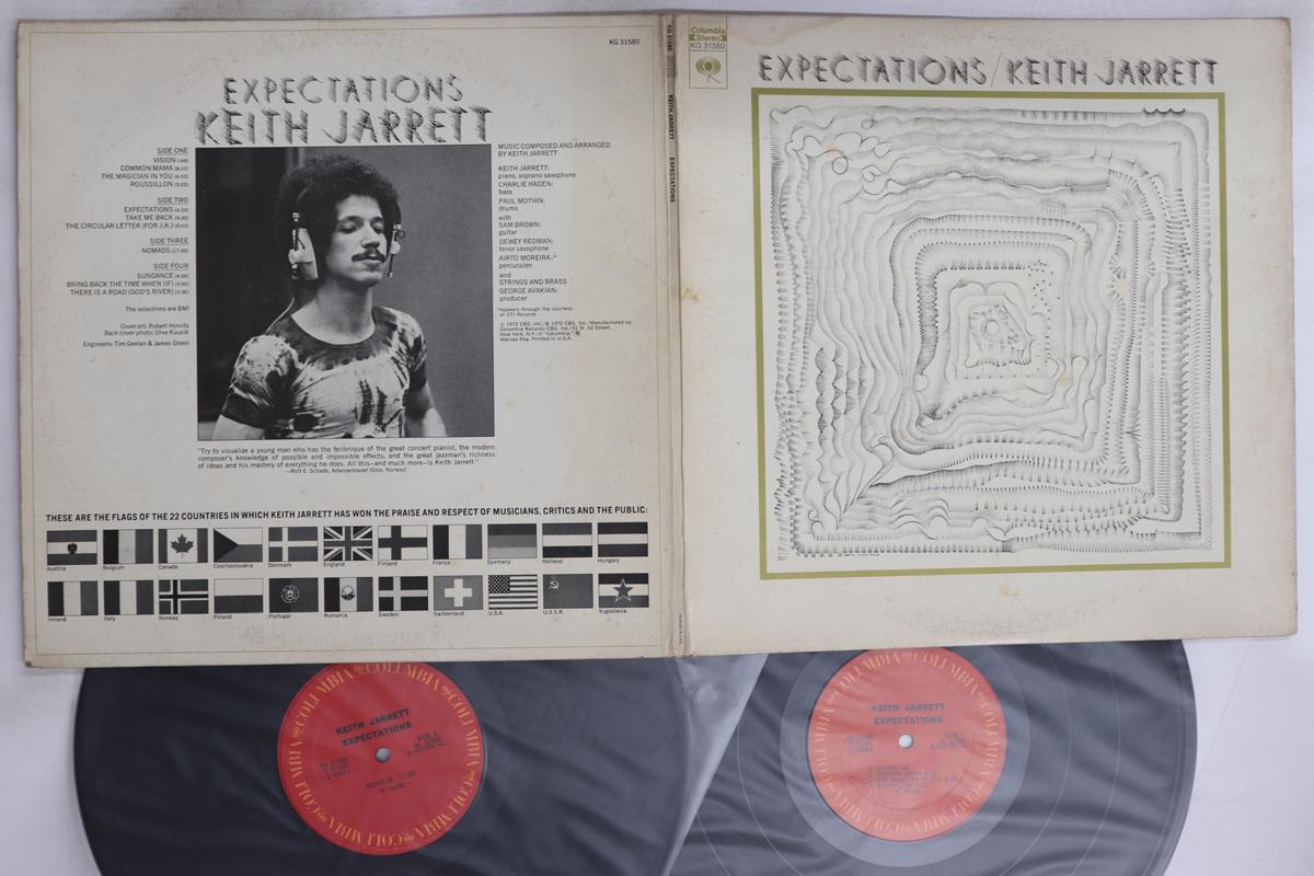 

LP Record KEITH JARRETT - Expectations KG31580 COLUMBIA 1972 US Jazz Used