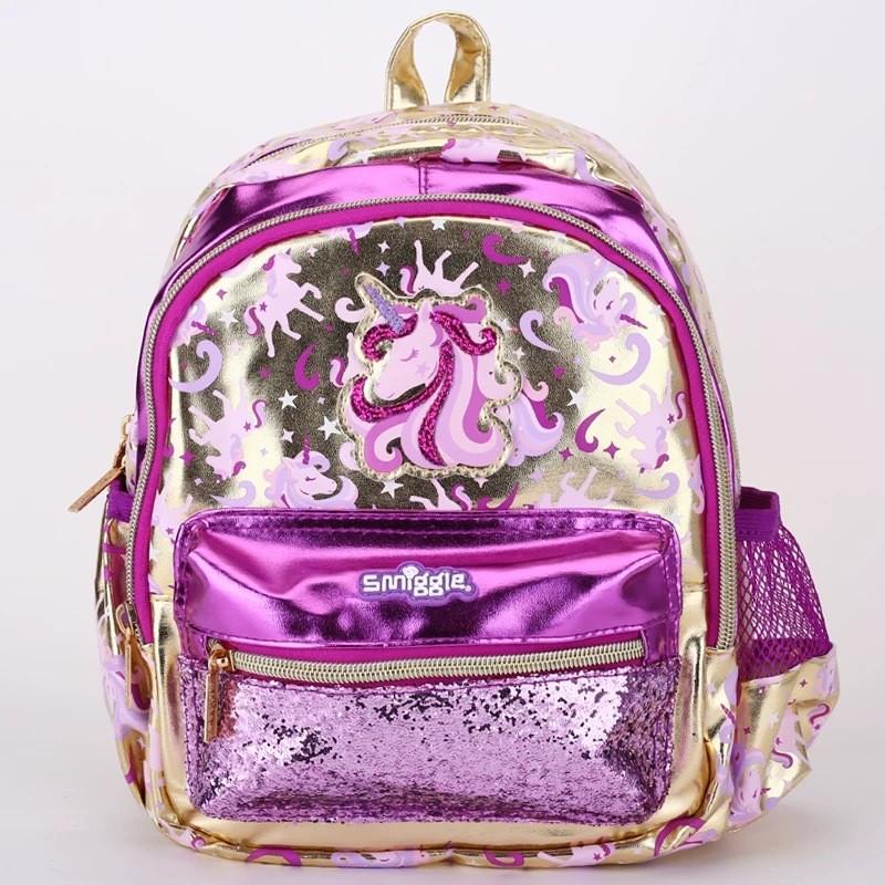 Zaino Smiggle per Bambini Animali per Bambini e Bambine della Scuola dell'Infanzia con Design in Tela Resistente Personaggi Speciali Inclusi