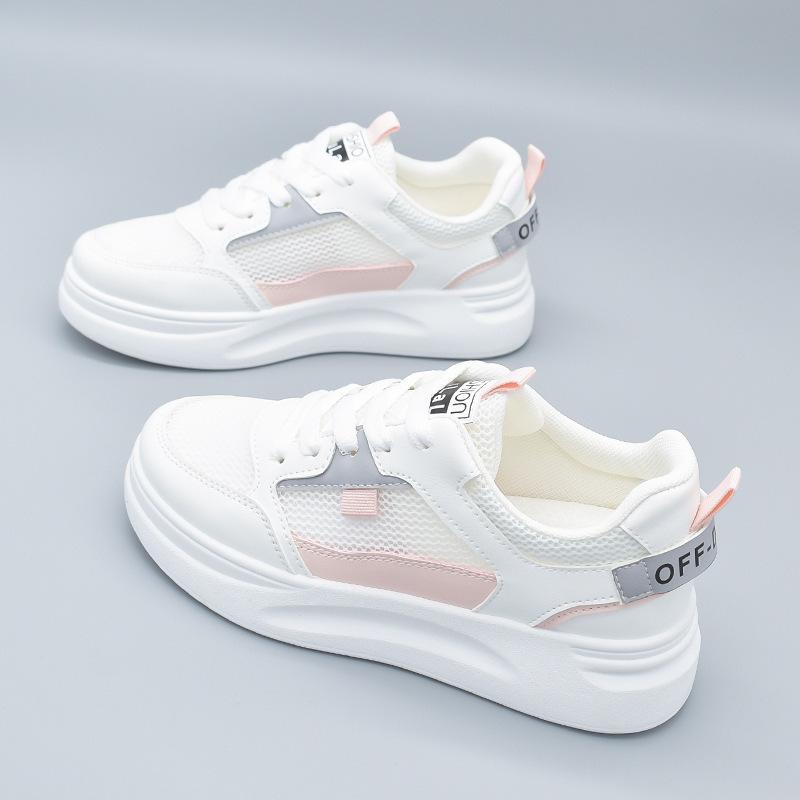 Little white shoes women's 2025 new summer mesh breathable women's shoes versatile Korean version of sports and leisure shoes dad shoes tide
