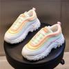 Absorbent Sole Dad Shoes Women's Spring 2025 New Thick-soled Heightening Sports Shoes Women's Running Breathable Casual Women's Shoes Tide