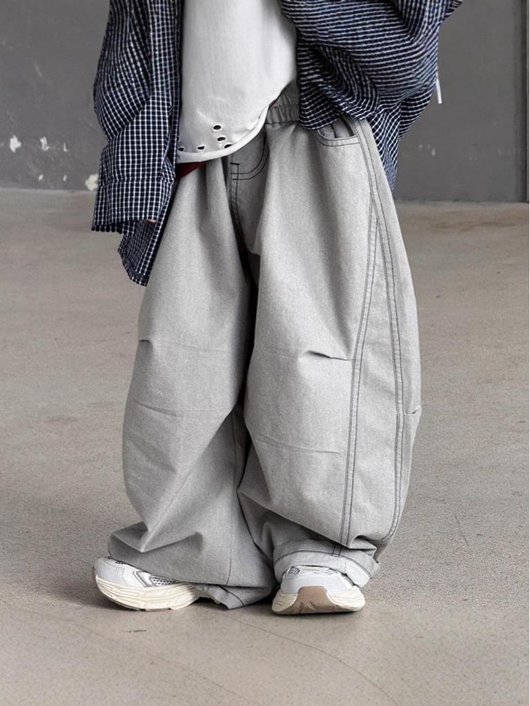 Children's Spring Loose Casual Solid Color Pants