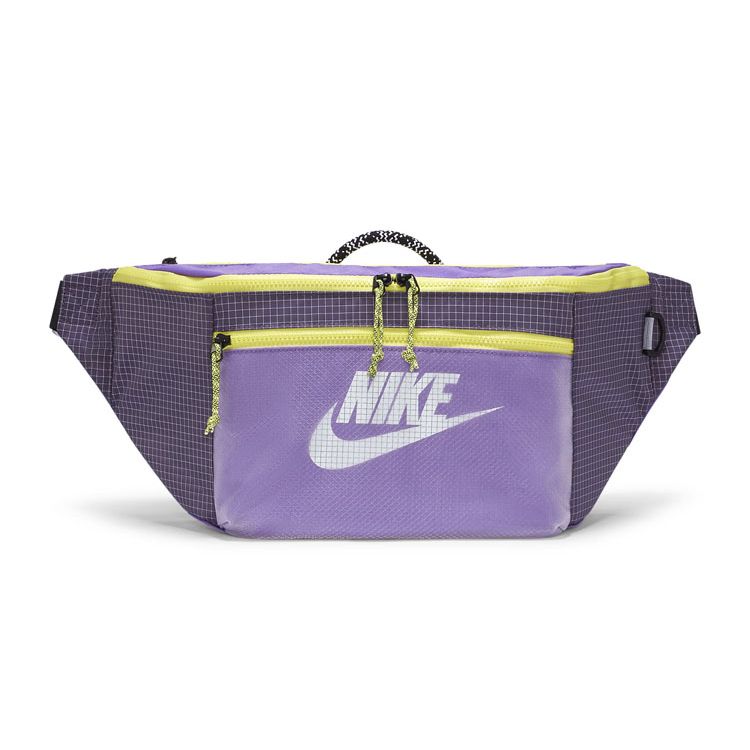 

Nike Tech Letter Logo Zipper Nylon Waist Bag Unisex Waist Bag Purple CV1411-528 Purple