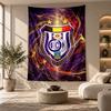 Decorative Tapestry,Anderlecht FC Printed Wall Art, Lightweight Wall Hanging For Bedroom Background