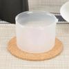 10PCS Natural Round Wooden Cup Mat Pad Durable Non-Slip Cork Coaster Tea Coffee Mug Drinks  for Table Decor DIY Tableware