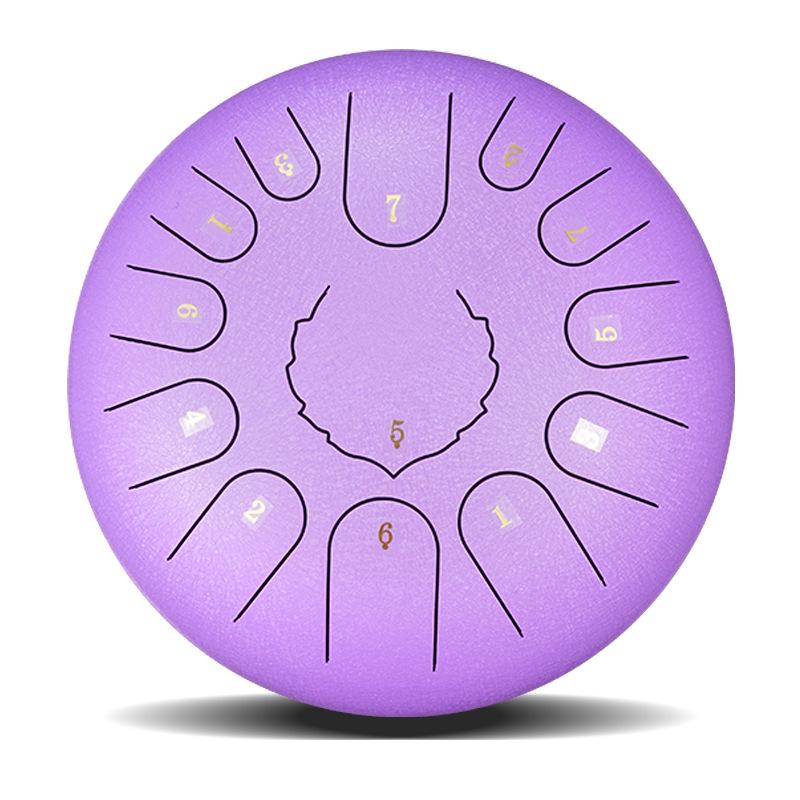 Éterický ocelový jazykový buben - 6/8/10/12/13/14 palcový Handpan perkusní nástroj.