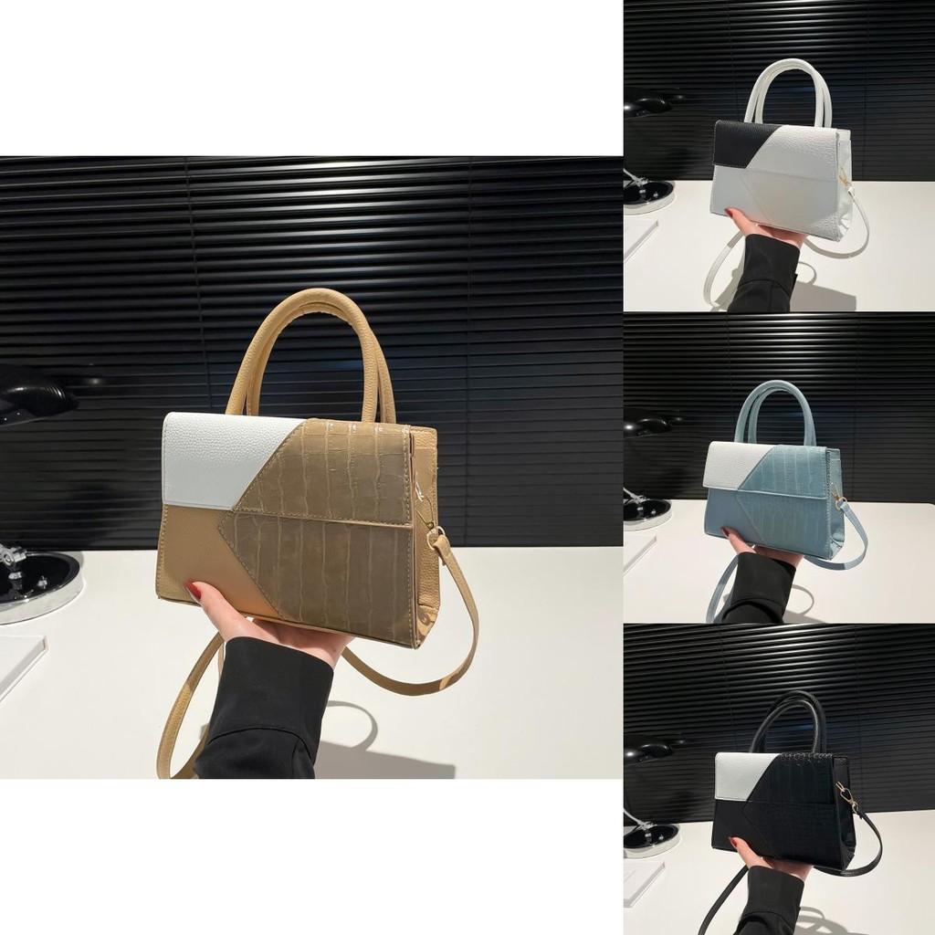 Stylish Versatile Pu Leather Women's Small Square Handbag For Everyday Outfits