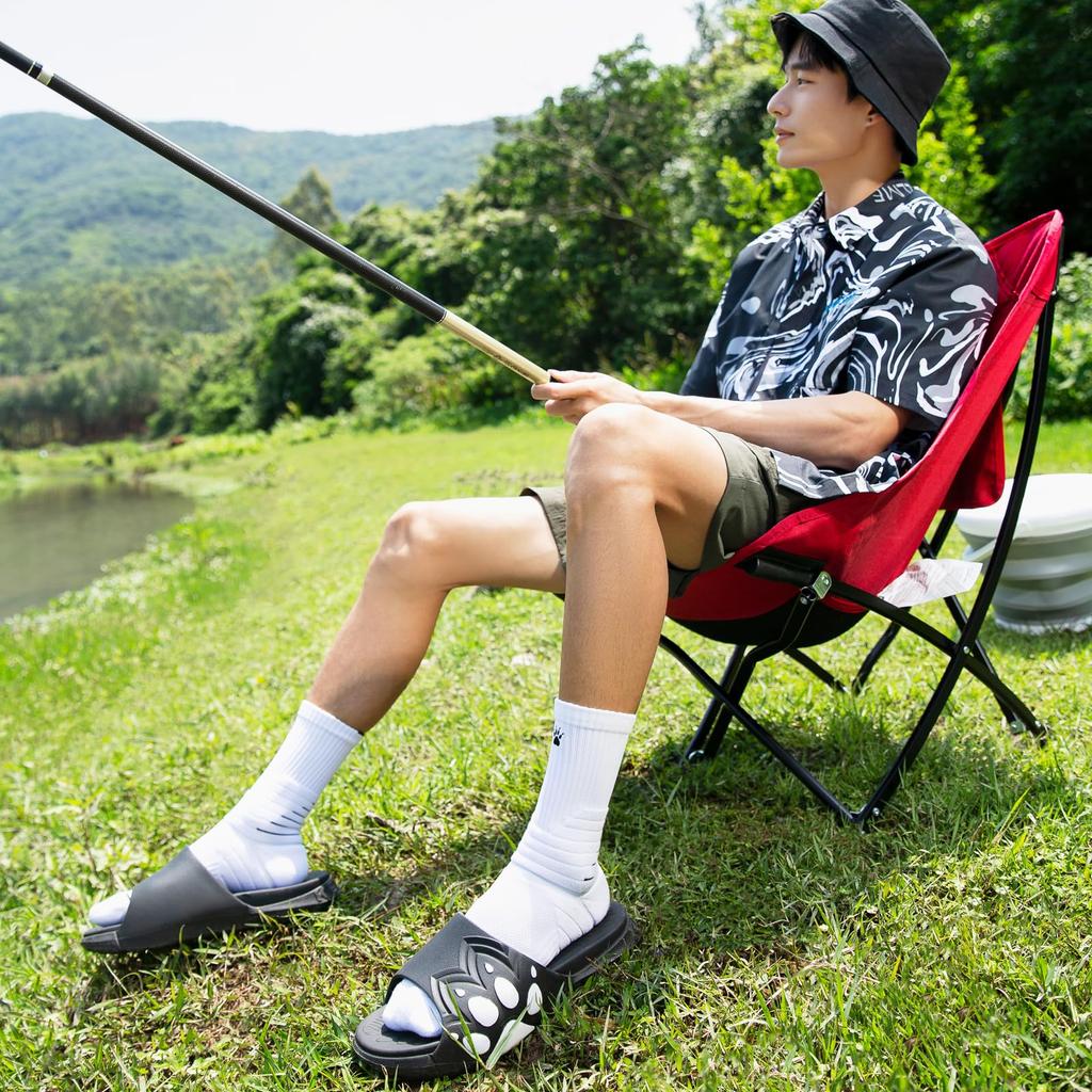 Sandálias Desportivas Kelme, Chinelos de Banho, Acolchoados, Piscina/Praia, Casual, Elegantes, Leves, Uso Interno/Externo (Preto, 24,5 cm)