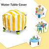 Water Table Cover Drawstring Design Waterproof UV Resistant Simple Installation Outdoor Toys Protective Cover