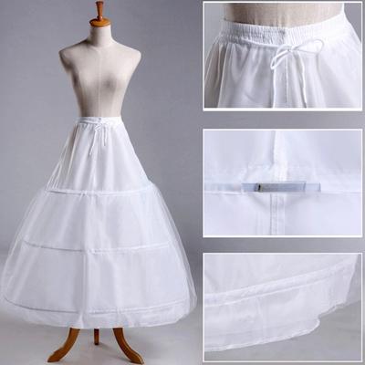 Women Wedding Dress Bustle Elastic Drawstring Waist A-Line Skirt Princess Peach Adult Cosplay Costume
