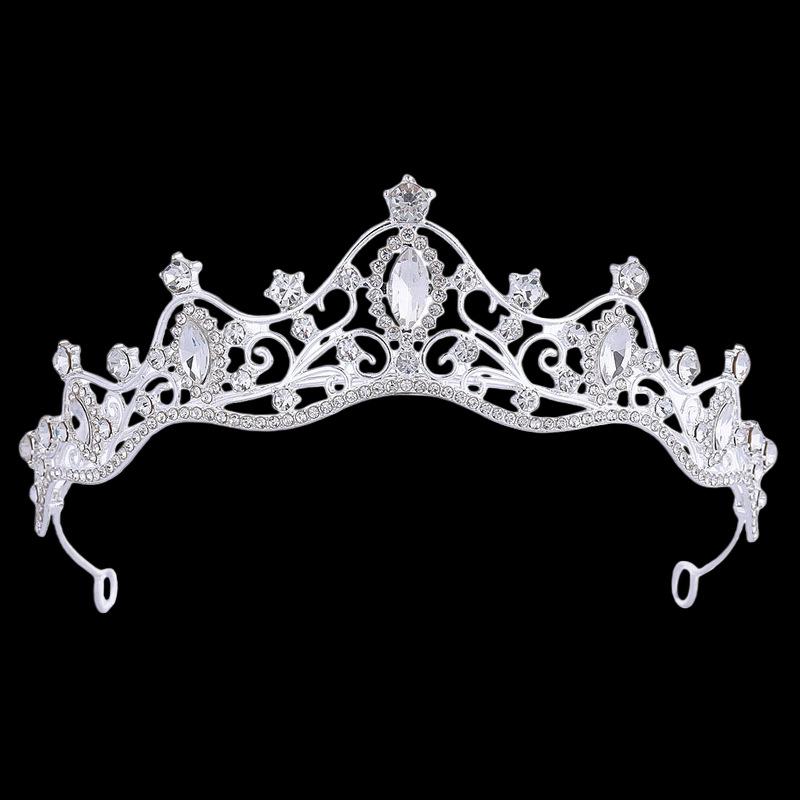 New Bridal Headpiece Crown Luxury Wedding Jewelry Headband Princess Birthday Tiara