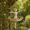 Hanger met Resin Balletsdanseres Plantenbak Whimsical Succulenten Plantenbak Binnen Decoratie