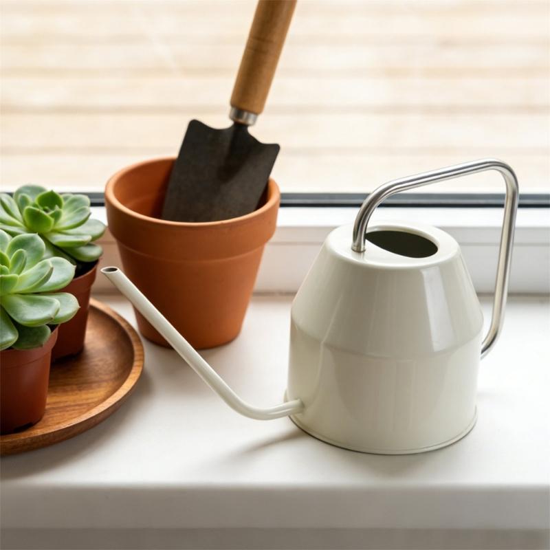 Garden Iron Plant Watering Can Designed For Small Houseplants Accurate Succulents Irrigation And Stylish Home Decoration