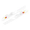 2 Stück Pickup 4x4 Sport Aufkleber für Pickup-Truck Off-Road Auto Styling Dekor Vinyl Aufkleber Auto Karosserie Tuning Dekorations Zubehör
