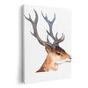 Art Panel Painting Decoration Igsticker 420mm X 297mm A3 Photo Wall Hanging Wooden Frame Interior Stylish 015586 Deer Animal Picture Hand-painted