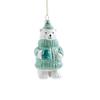 Christmas Pendant Plastic Material Old Man Car Bear Christmas Tree Hanging Decoration Family Party Christmas Decoration Pendant