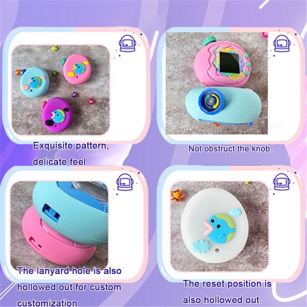 Soft Protective Cover Silicone Decorative Cover for Tamagotchi Paradise Electronic Pets Game Toys
