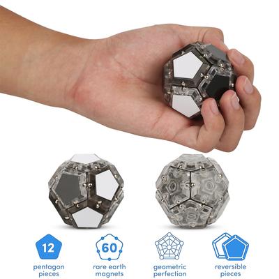 12-częściowy zestaw Puzzle magnetyczne Ball Młodzież dekompresyjna Pentagon Ball Ćwiczenia Koncentracja dziecka