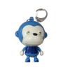 Kawaii Children Car Cute Cartoon Gift Bags Accessories Toy Keychain Keyring Monkey with LED Light