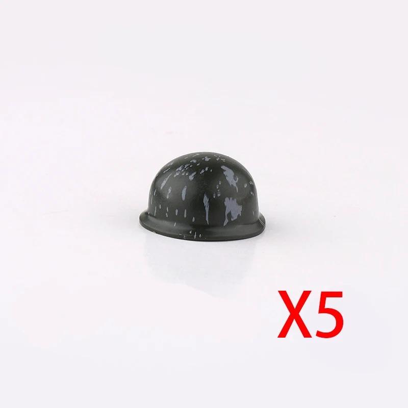 

Аксессуары для военных строительных блоков времен Второй мировой войны Фигурка Солдат Каска Игрушка СССР1 США Великобритания Японская шляпа Мини-кирпич Капюшон Маска Огнемет