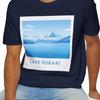 Lake Pukaki Landscape T-Shirt | NZ Mountain Lake Art